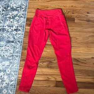 Vibrant Red Leggings